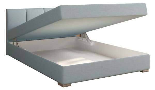 KONDELA Boxspringová posteľ 140x200, mentolová, RIANA KOMFORT