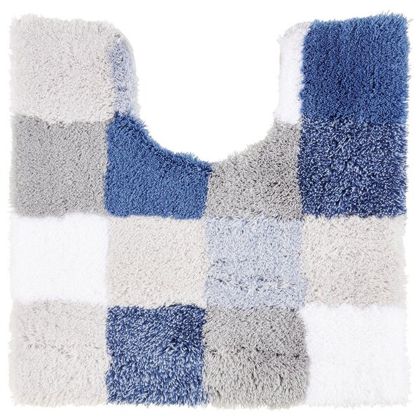 PREDLOŽKA DO WC, modrá, béžová Kleine Wolke - Kúpeľňový textil