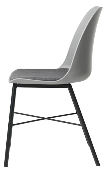 Sivá jedálenská stolička Unique Furniture Whistler