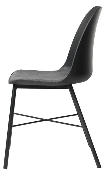 Čierna jedálenská stolička Unique Furniture Whistler