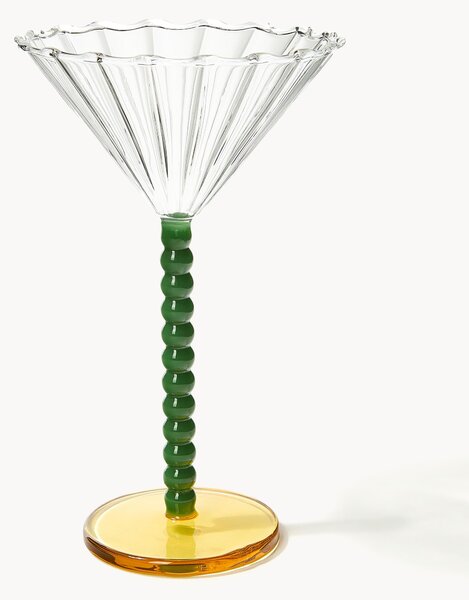Borosilikátové poháre na martini Perle, 2 ks