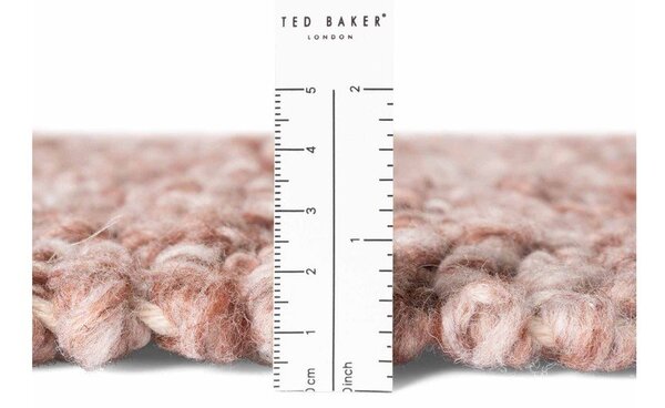 Staroružový ručne tkaný behúň z materiálu buklé 80x200 cm Notting Hill Portobello – Ted Baker