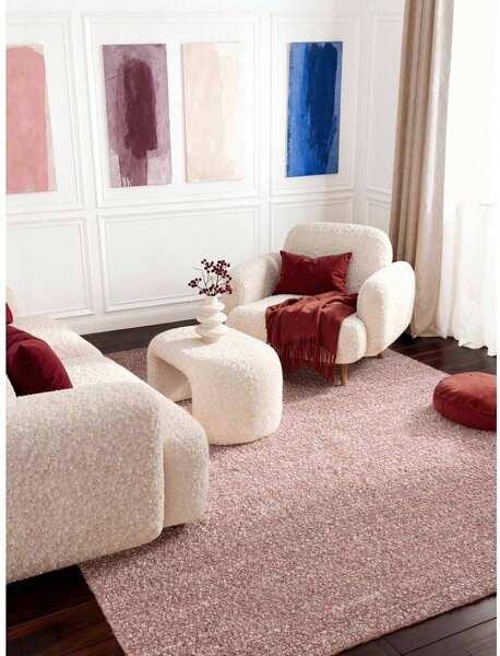 Staroružový ručne tkaný koberec z materiálu buklé 120x170 cm Notting Hill Portobello – Ted Baker