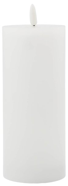 Vosková LED sviečka White 17,5 cm