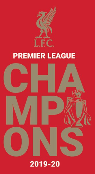 Plagát, Obraz - Liverpool FC - Champions 2019/20 Logo, (61 x 91.5 cm)