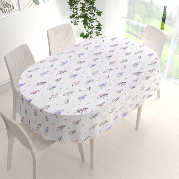 Biante Teflónový oválny obrus TF-105 Orgovány na bielom 50x100 cm