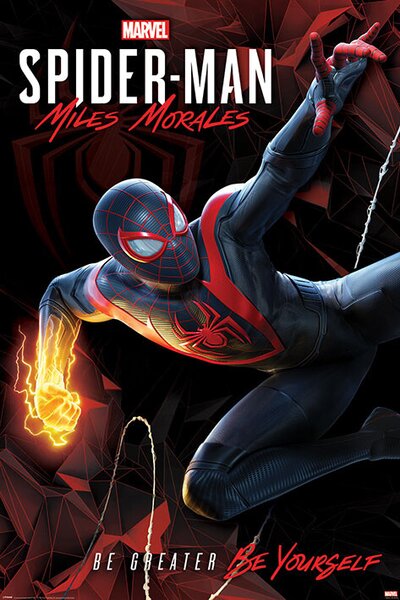Plagát, Obraz - Spider-Man - Miles Morales, (61 x 91.5 cm)