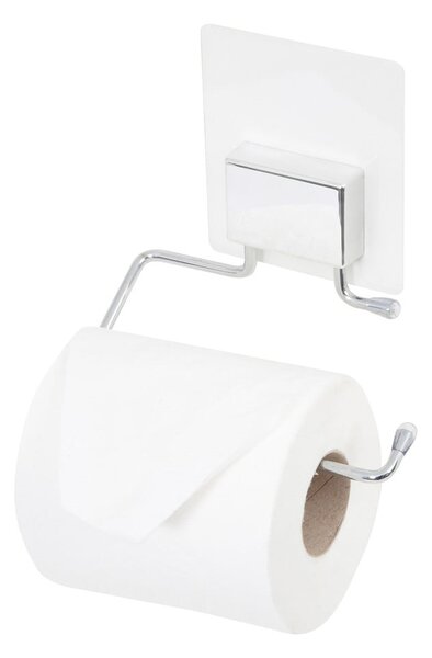 Samolepiaci držiak z pochrómovanej ocele na toaletný papier Compactor