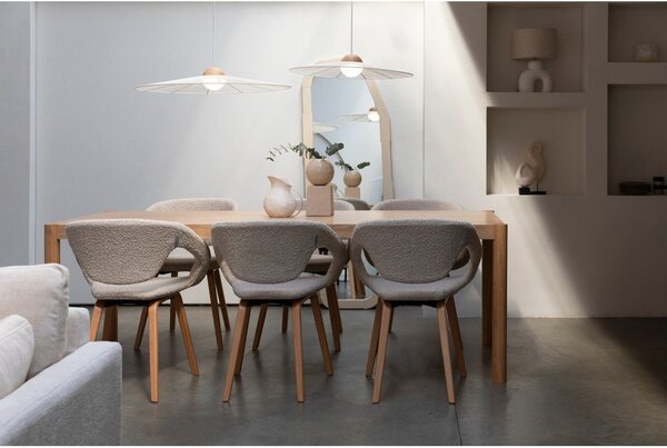 Jedálenský stôl z masívneho dreva 92,5x182 cm Sticks – Zuiver
