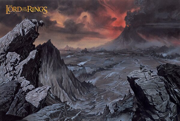 Plagát, Obraz - The Lord of the Rings - Mount Doom, (61 x 91.5 cm)