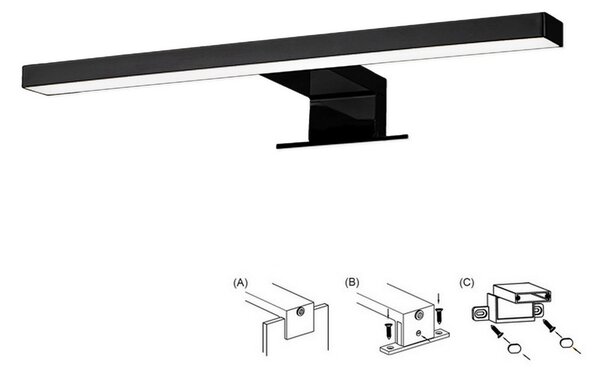 Top Light GILA C - LED Kúpeľňové osvetlenie zrkadla LED/5W/230V IP44