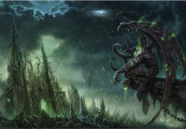 Plagát, Obraz - World of Warcraft - Illidan Stormrage