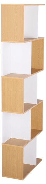 KONDELA Regál, borovica/biela, ERDEM NEW TYP 3