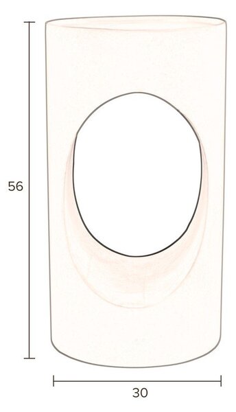 Okrúhly odkladací stolík ø 30 cm Sai – Dutchbone