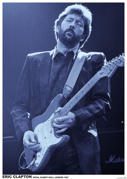 Plagát, Obraz - Eric Clapton, (59.4 x 84.1 cm)