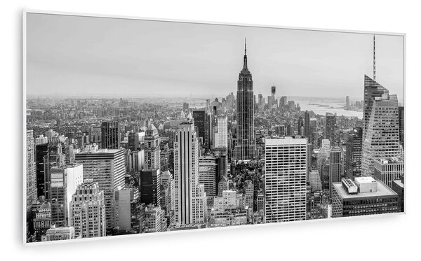 Klarstein Wonderwall Air Art Smart, infračervený ohrievač, 120 × 60 cm, 700 W, New York City