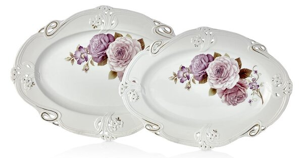 Sada 2 porcelánových tanierov Franz Dmitry