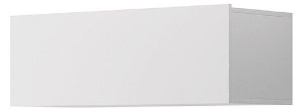 KONDELA Závesná skrinka, biela, SPRING ED90