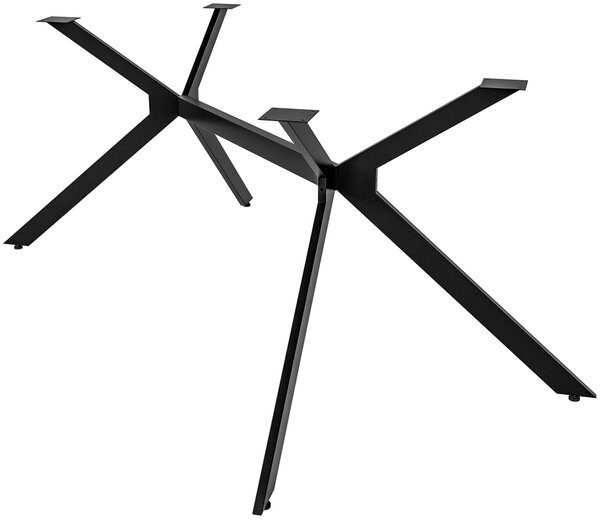Stolové nohy 323439 Cascada M - 155x93x72 cm, kov, industrial čierna