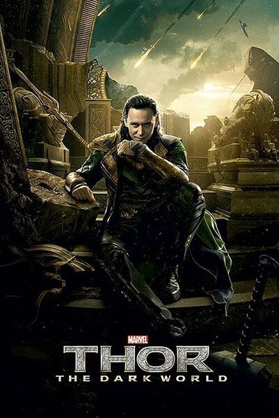 Plagát, Obraz - Thor 2:The Dark World - Loki