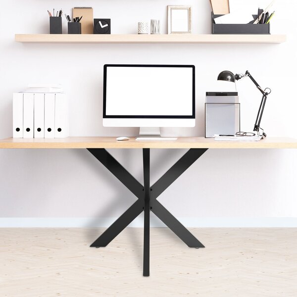 Stolové nohy 318109 Biloxi S - 85x85x71 cm, kov, čierna