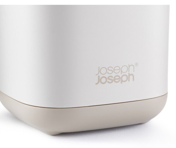Béžový plastový stojan na zubné kefky EasyStore – Joseph Joseph