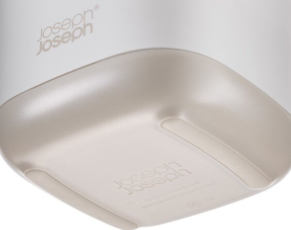 Béžový plastový stojan na zubné kefky EasyStore – Joseph Joseph
