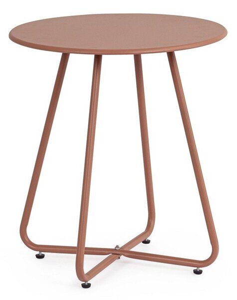 Oceľový okrúhly záhradný stolík ø 45 cm Jable – Bizzotto
