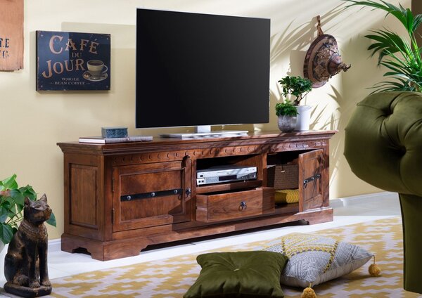 CAMBRIDGE TV stolík 170x55 cm, akácia
