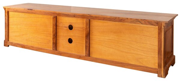CAMBRIDGE HONEY TV stolík 220x55 cm, akácia