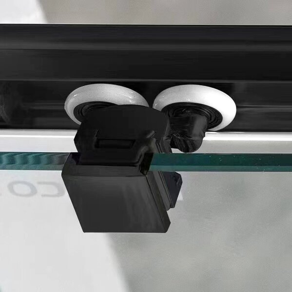Gelco Gelco, SIGMA SIMPLY BLACK štvorcová sprchová zástena 800x800 mm, rohový vstup, číre sklo, GS2180BGS2180B