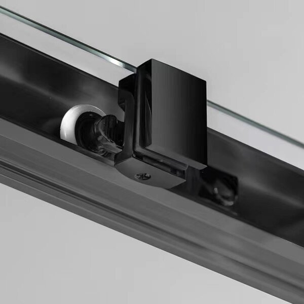 Gelco Gelco, SIGMA SIMPLY BLACK štvorcová sprchová zástena 800x800 mm, rohový vstup, číre sklo, GS2180BGS2180B