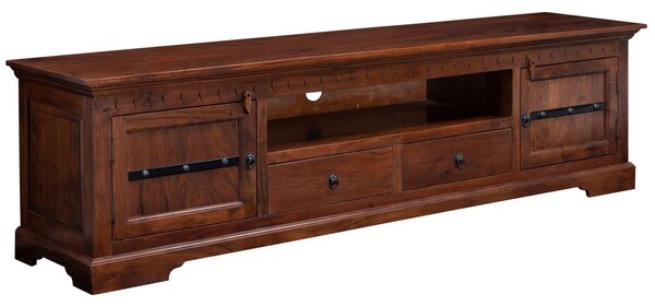 CAMBRIDGE TV stolík 200x55 cm, akácia