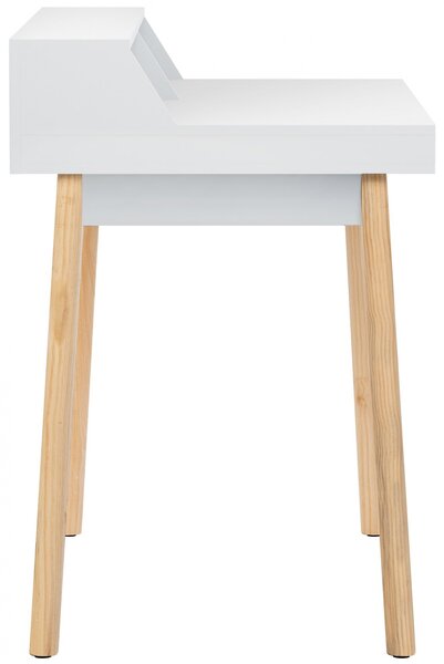 Písací stôl Eaton 110 - v85 x 110 x 60 cm - Biela