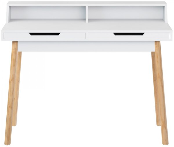 Písací stôl Eaton 110 - v85 x 110 x 60 cm - Biela