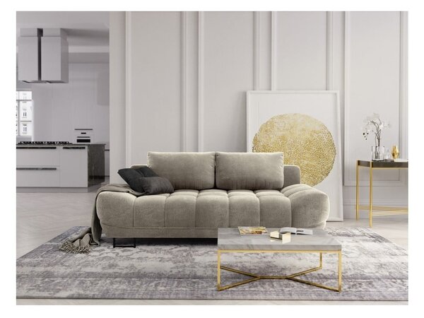 Béžová trojmiestna rozkladacia pohovka Windsor & Co Sofas Cumulus