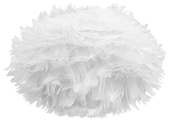UMAGE Eos bílá (Ø14,7cm) biela Stínidla husacie perie, textil & kov 2494