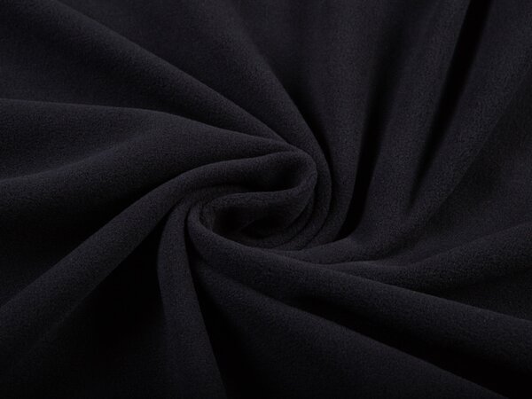 Polar fleece antipilling PF-005 Čierny – metráž š. 150 cm