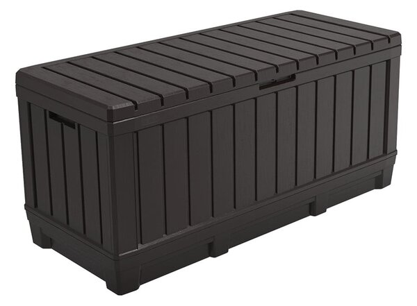Hnedý plastový záhradný úložný box Kentwood – Keter