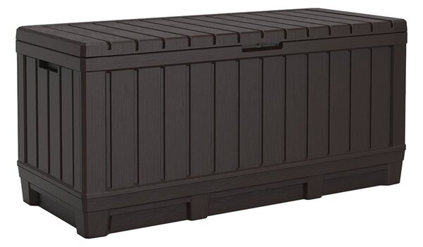Hnedý plastový záhradný úložný box Kentwood – Keter