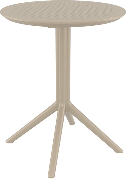 Skladací stôl Sky round - taupe