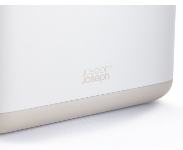 Béžový plastový stojan na zubné kefky EasyStore – Joseph Joseph