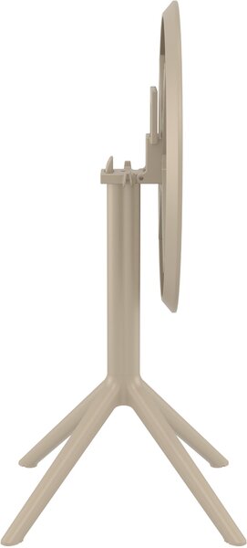 Skladací stôl Sky round - taupe