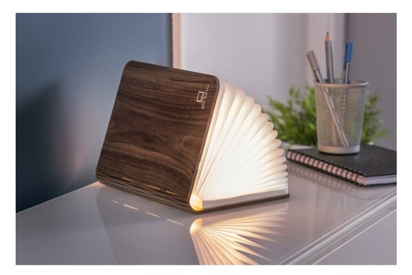 Hnedá svetelná dekorácia na USB Booklight – Gingko