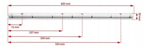 Erga Erga, stropný vešiak na sušenie bielizne 7x160 cm, čierna, ERG-SEP-10SUSSU7PCZ16