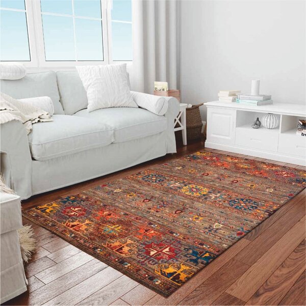Spoltex , Kusový koberec Pisa 9212 multi, 120x170, viacfarebná, obývacia izba