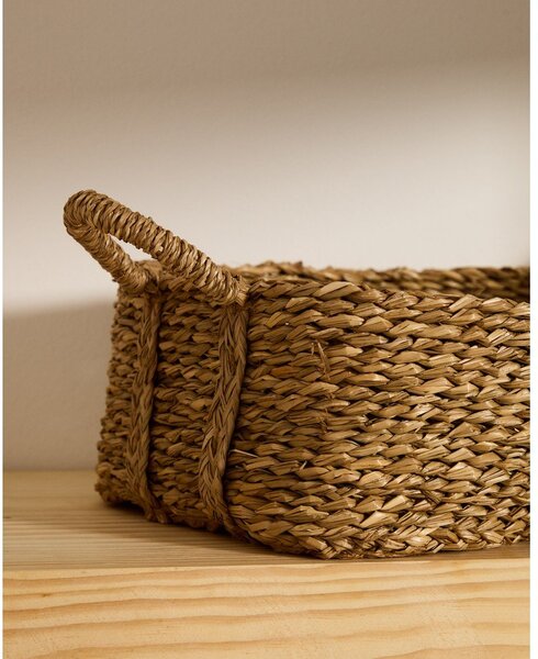 Košíky v súprave 2 ks z vodného hyacintu 34x24x19 cm Milly – Kave Home