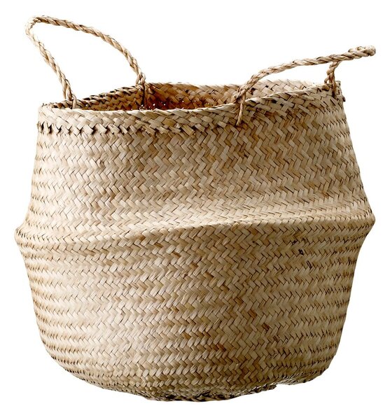 Úložný košík z morskej trávy Bloomingville Basket, ø 40 cm