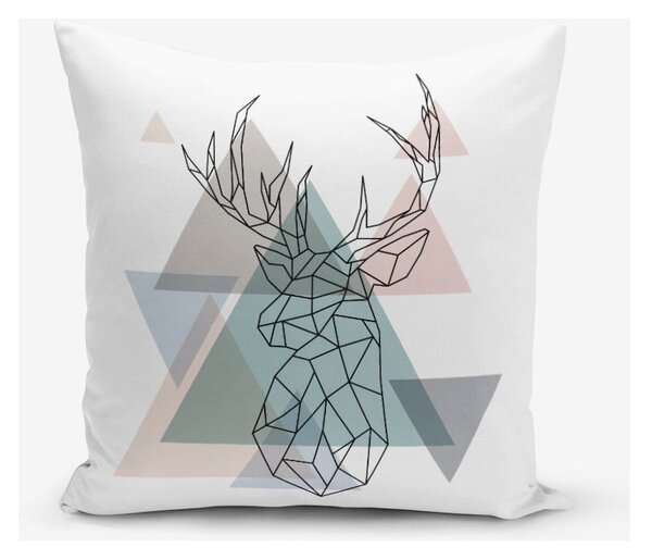Obliečka na vankúš s prímesou bavlny Minimalist Cushion Covers Deer, 45 × 45 cm