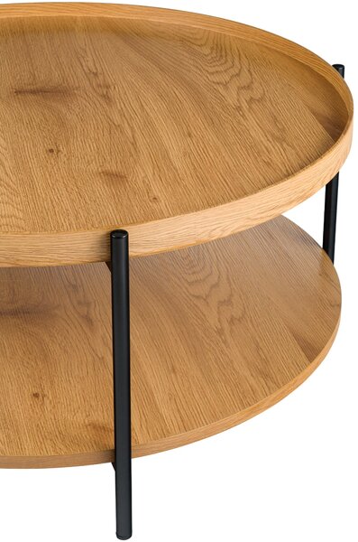 Konferenčný stolík Corbitan 80 cm - natura